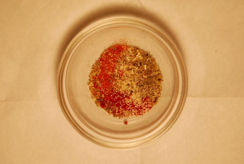Spices in Bowl