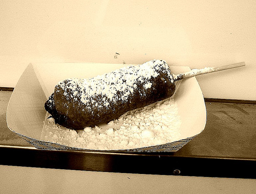 deep fried snickers bars