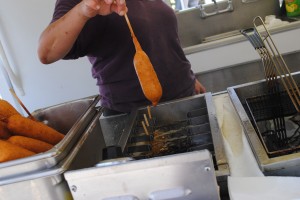 Corn dog demo