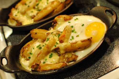 potato egg dish