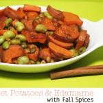 Sweet Potato and Edamame w/Fall Spices