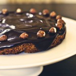 Hazelnut, Chocolate, & Brown Butter Cake