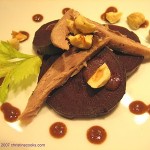 Roasted Beets with Duck Confit