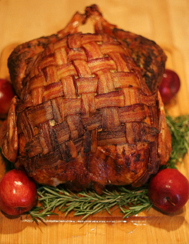 Bacon Wrapped Turkey