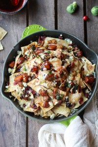 Cranberry-Butternut-and-Brussels-Sprout-Brie-Skillet-Nachos-1