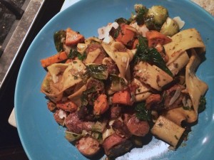 Roasted Vegetable Pappardelle