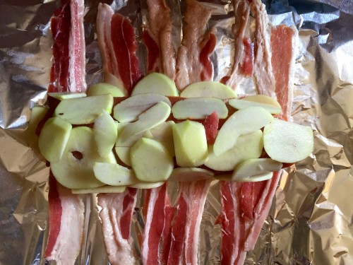 pork with bacon