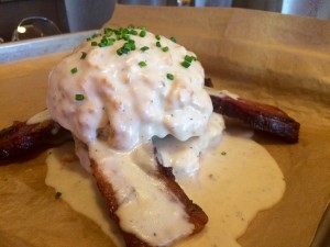 Bangers Biscuits and Gravy Austin