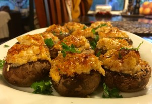 Crab Stuffed Mushrooms
