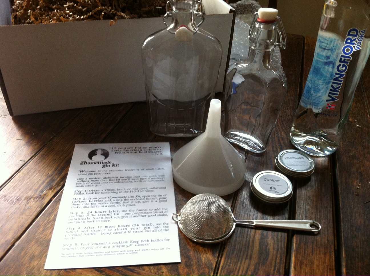 Resolving to Make My Own Gin