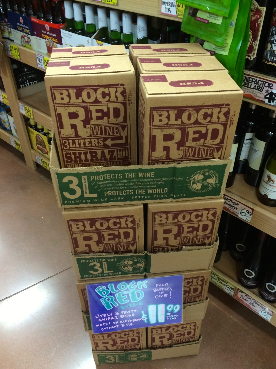 Newsflash Trader Joe’s Now has BOXED WINE